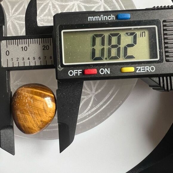 Tiger Eye Crystals Tumbled‎ Stones Set of Three (#3) - Picture 14 of 14